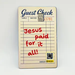 RIBBI Faith Skinz | Jesus Inspired Debit Card Cover Stickers + Daily Prayer QR Access Gift Card Protection
