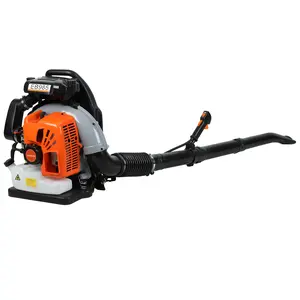 65cc Gas-Powered Backpack Leaf Blower 200MPH 700CFM 2-Stroke Handheld with 1.7L Tank Lightweight Metal & Plastic for Yard Lawn Garden Commercial Use