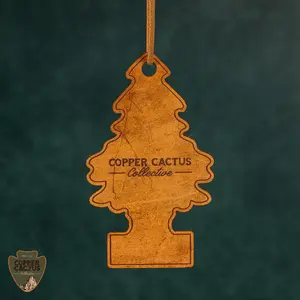 Classic Leather Tree Car Freshie