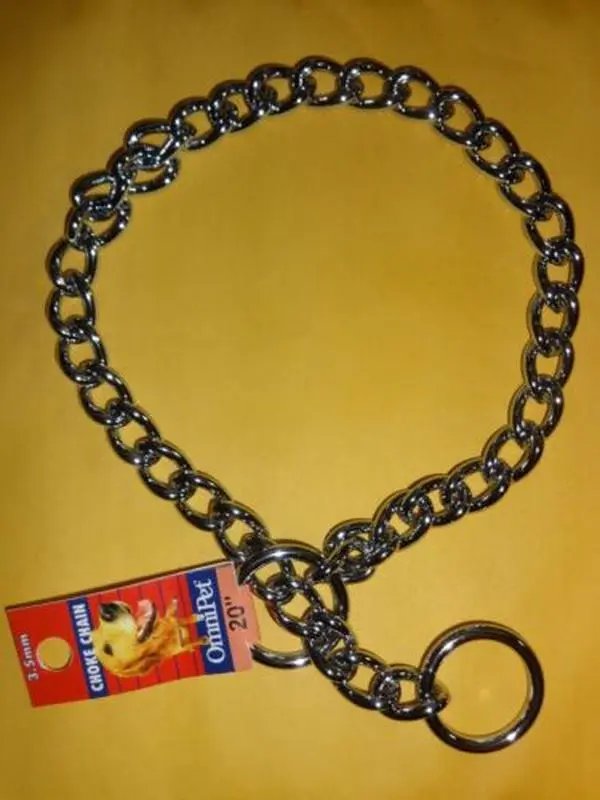 Leather Brothers 16220 3.5 mm x 20 in. Chain Collar