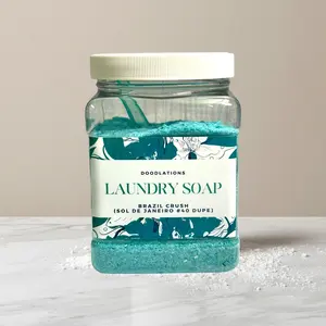 Doodlations Luxury Laundry Powder, Brazilian Crush Scented Laundry Scent Detergent for Baby Care
