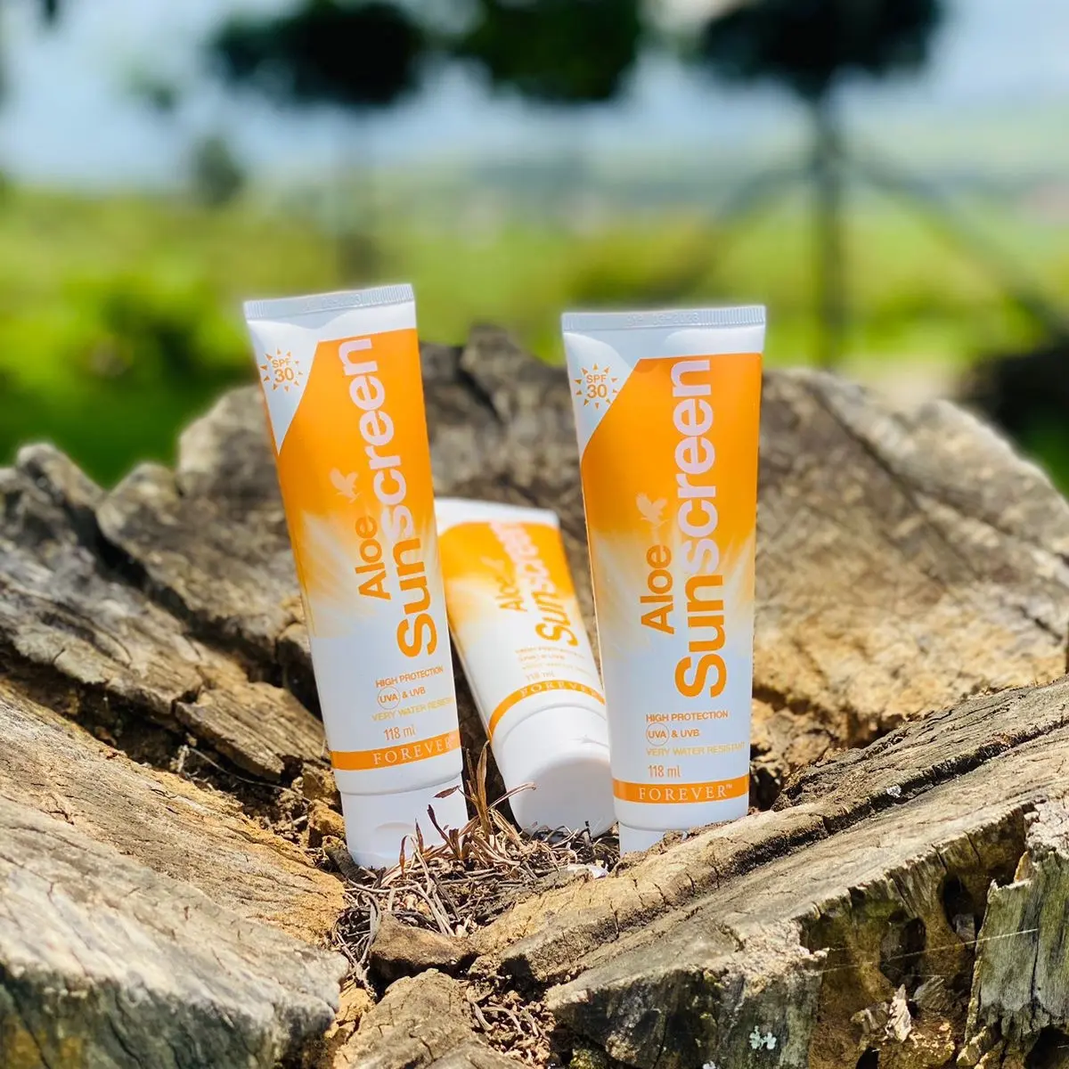 Aloe Facial Sunscreen SPF 30 - Hydrating Moisturizer for Skin Repair and Soothing Inner Leaf Aloe