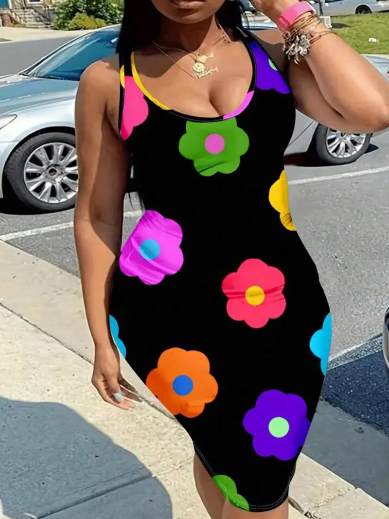 black sequin bodycon dress Black Sequin Star Dress main image 1