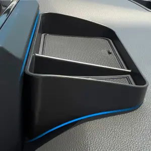 Car Anti-Slip Dashboard Tray, Car Storage Box, Car Console Organizer, Car Storage Organizers, Open Front Design, Universal Fit, Essential Road Trip Accessory