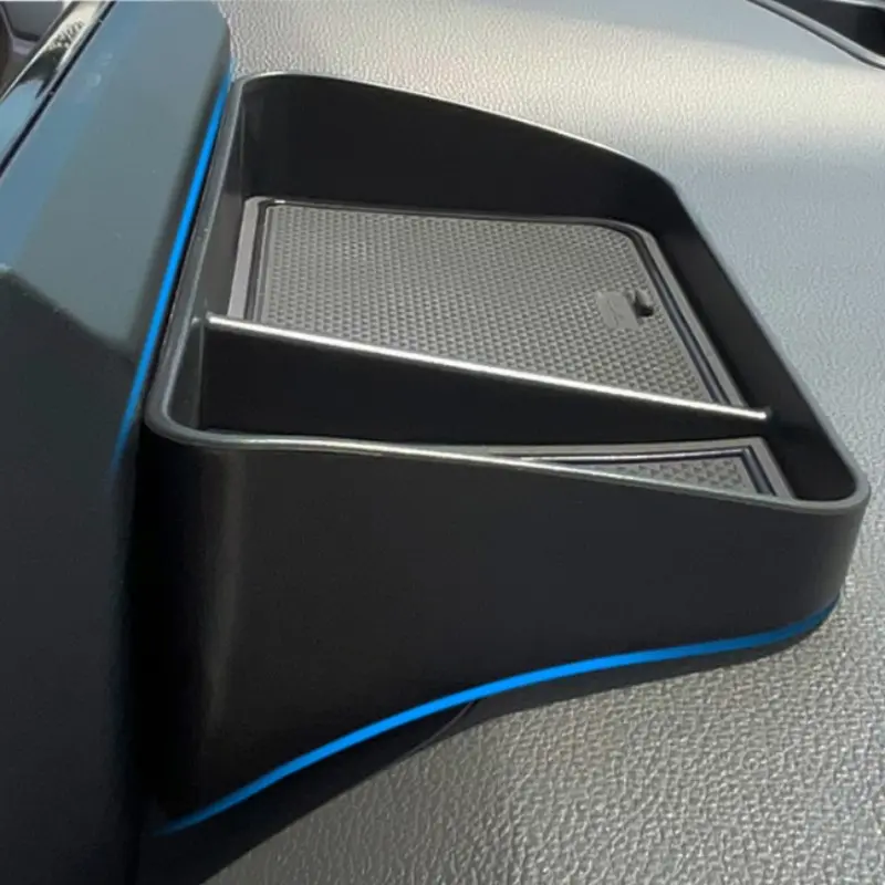 Car Anti-Slip Dashboard Tray, Car Storage Box, Car Console Organizer, Car Organizer For Console, Open Front Design, Universal Fit, Car Interior Organizer, Auto Interior Organizers, Essential Road Trip Accessory, Car Essentials