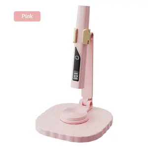 Portable hand-held nail lamp, screen display two-speed timing, fast drying without black hands, hands-free hands with base, USB charging, LED Manicure Lamp, Led Nail Light