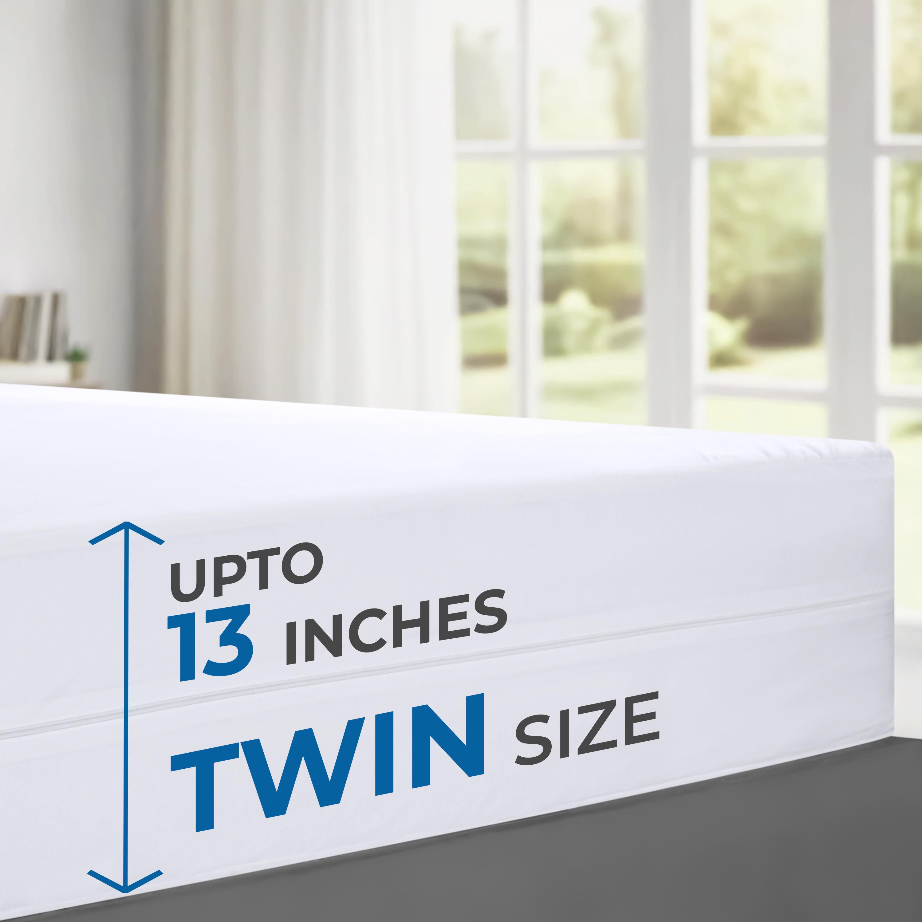 Utopia Bedding Zippered Mattress Encasement - 100% Waterproof, Bed Bug Proof, Hypoallergenic, Dustproof 6-Sided Cover, Washable, Durable, Fits All Mattress Sizes (Pack of 1 or 2), Dustproof Mattress Protector Utopia Bedding Zippered Mattress Encasement - 100% Waterproof, Bed Bug Proof, Hypoallergenic, Dustproof 6-Sided Cover, Washable, Durable, Fits All Mattress Sizes (Pack of 1 or 2), Dustproof Mattress Protector