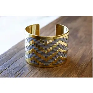 Chevron Cuff Bracelet