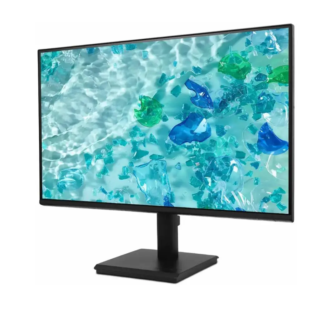 Acer Vero V7 24" AG IPS HD/FHD Computer Monitor - Black, 1920x1080 Resolution, Anti-Glare Screen, Power Saving, Sustainable, 100% Recyclable Packaging, for Work