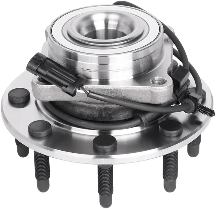 Front Wheel Hub Bearing Assembly 515058 - 4WD 8-Lug Auto Replacement Part Compatible with Chevy, GMC, Hummer Silverado 1500, Classic, Suburban, Sierra 1500 HD, 2500 HD, Yukon XL, H2 (Chevy/GMC/Humvee Fitment)