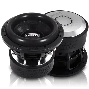 Sundown Audio SA-Series v.3 8" 500W RMS Dual 2-Ohm Subwoofer Speakers, Compact Deep Bass Component for Car Audio System, Car Stereo Upgrade