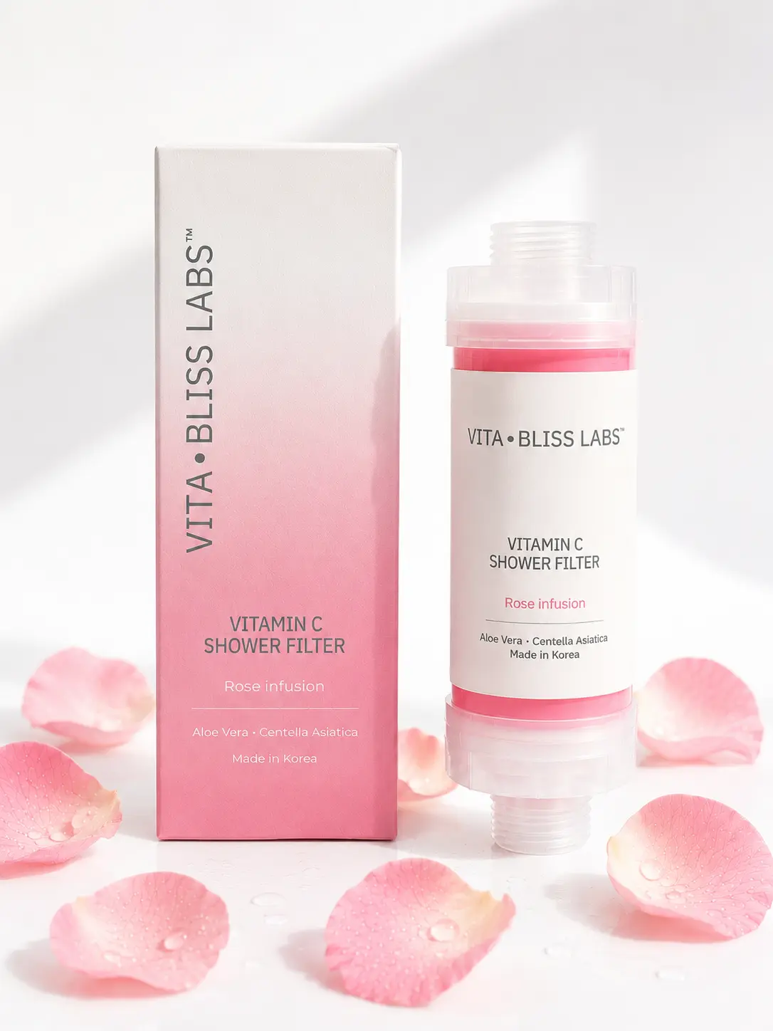 Vitamin C Shower Filter - Rose infusion