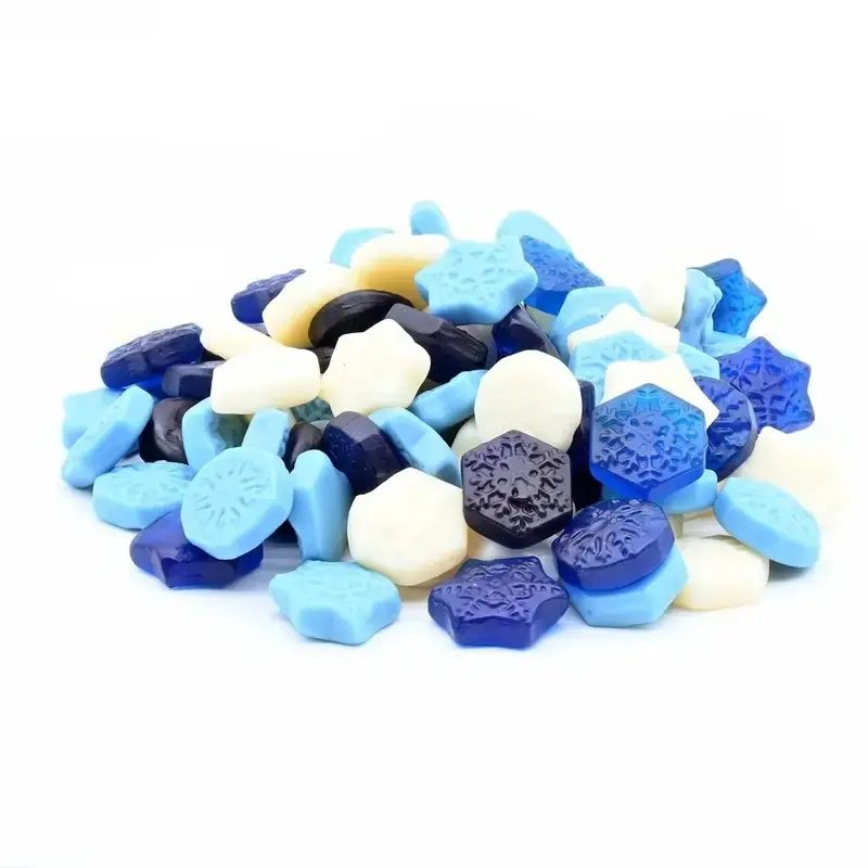 Gummi Snowflakes Winter Themed Fruity Chewy Candy Treats