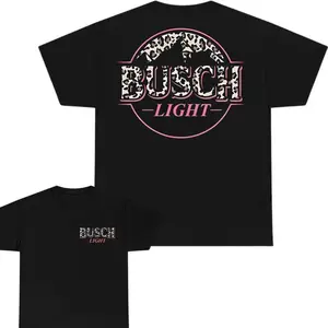 Versatile Busch Light Leopard Logo Tee - Unisex Available in All Colors You Love