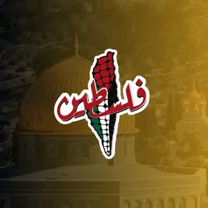 Palestine Map Sticker with Arabic Text “Falasteen”, Free Palestine Flag Colors Decal, Middle East Cultural Graphic Sticker