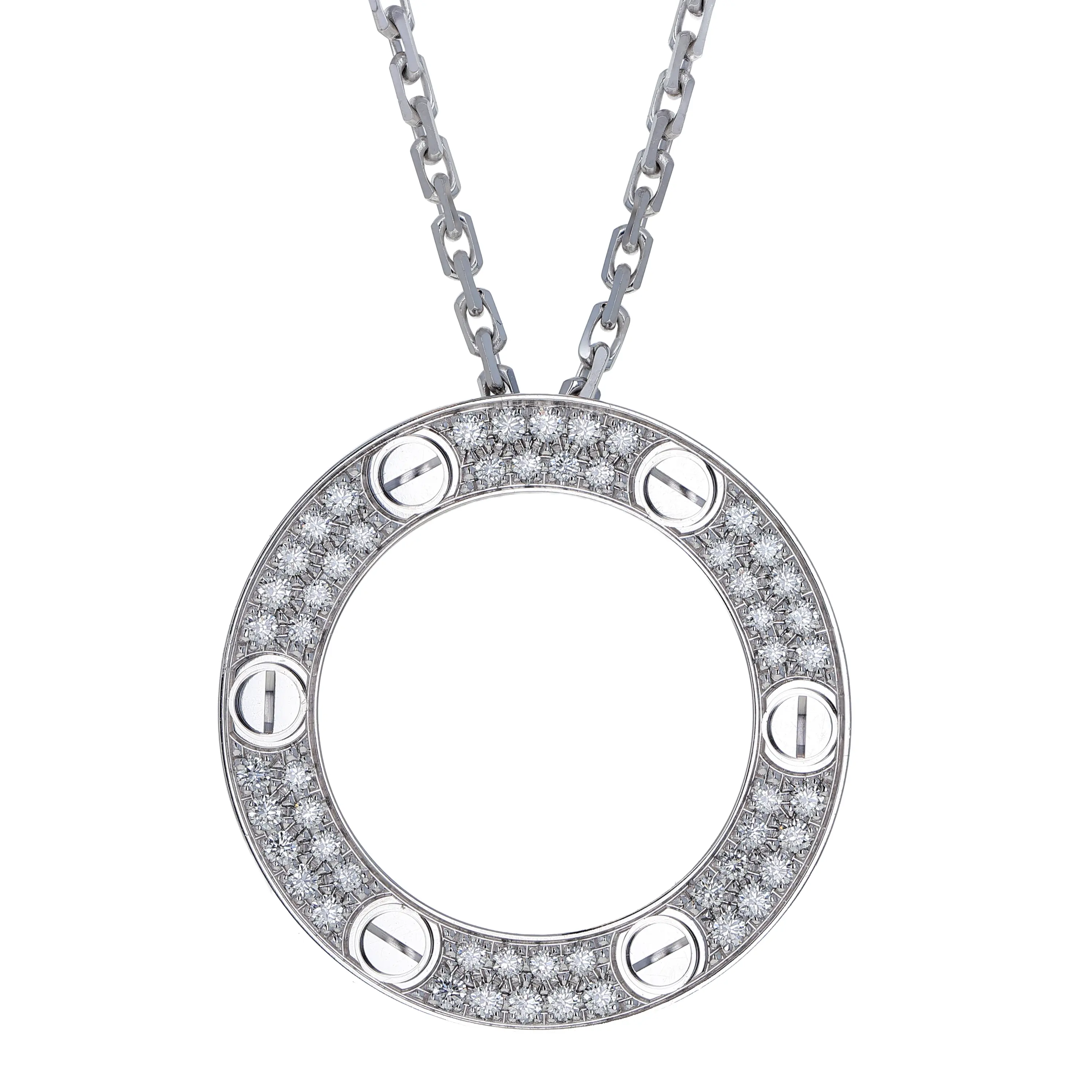 Pre-owned Cartier Love Pendant Necklace