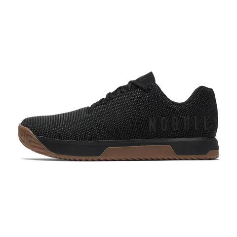NOBULL Men's Outwork Edge (Impact) Shoe in Black Gum - OG Strength Training Shoe, Durable Gym Trainer, Lifting Sneaker