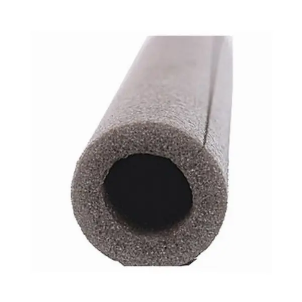 Thermwell Products Pre-Slit Self-Sealing Polyethylene Foam Insulation, 2 in. x 6 ft., 0.5 in. Thick Wall, Brown, Fits Copper Pipes & 1.5 in. Iron Pipes, Pack of 14