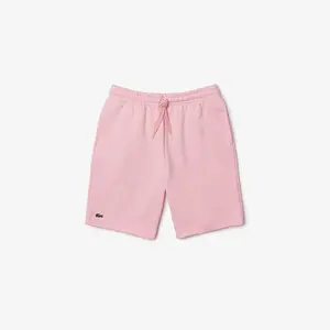 Lacoste Fleece Shorts In Pink