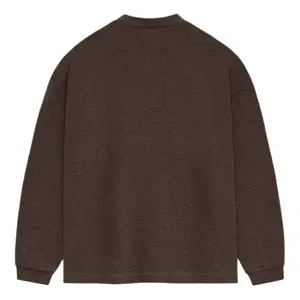 Fear of God Essentials SS24 Long Sleeve T-shirt 'Heather Wood' 125SU244202F