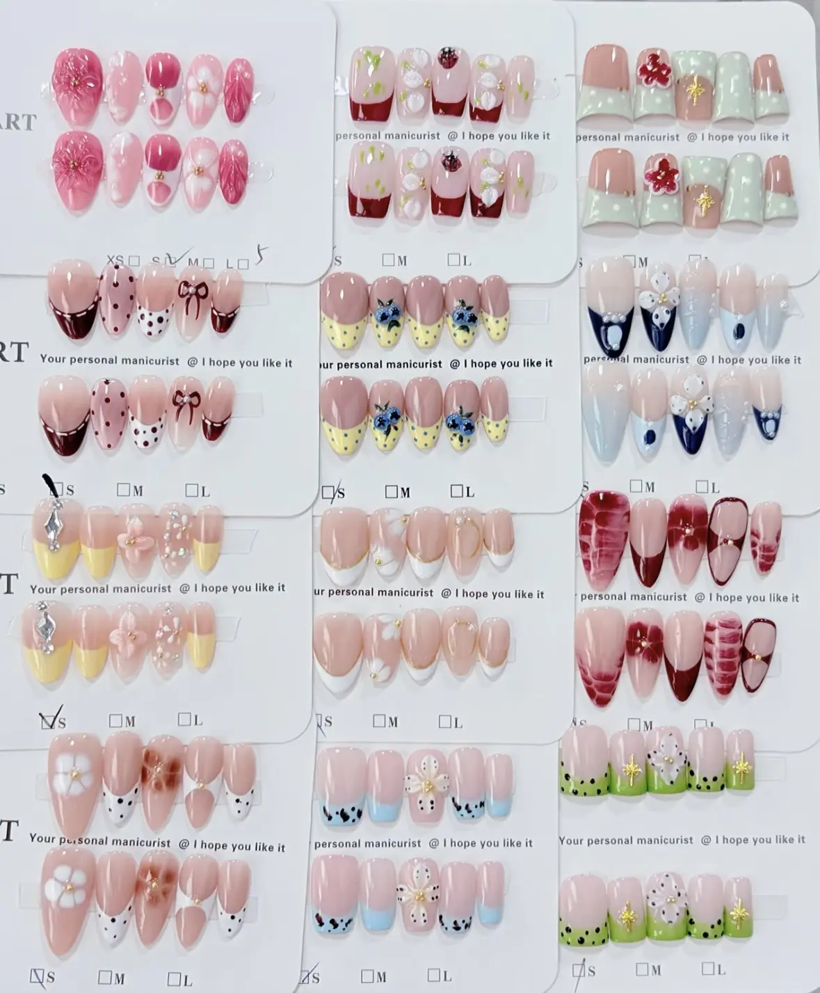 Karina:Customized Nails Picked In Liveroom
