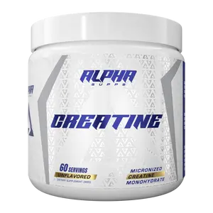 Micronized Creatine Monohydrate Powder - 5g (5 Grams) Per Serving, Unflavored—Helps Support Optimum Muscle Gain Healthcare Supplement