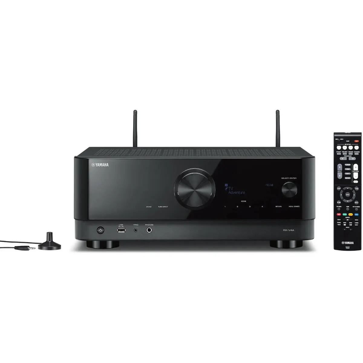 Yamaha RX-V4A 5.2-Channel AV Receiver with 8K HDMI and MusicCast