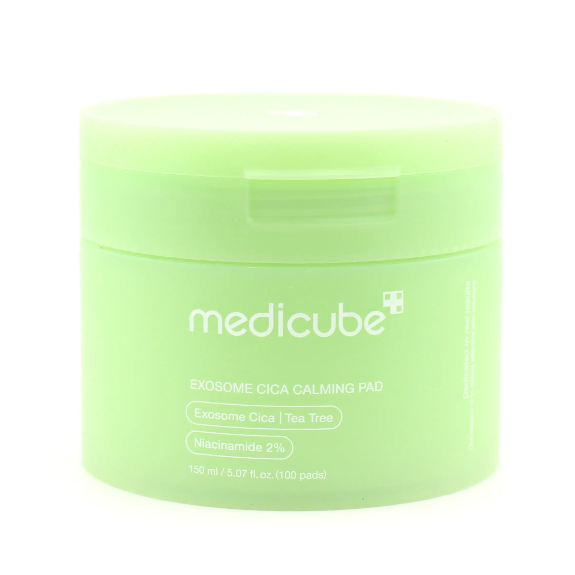 Medicube Exosome Cica Calming Facial Cleansing Pads (100 Pads) - Daily Sensitive Skin Toner for Restore and Skin Repair