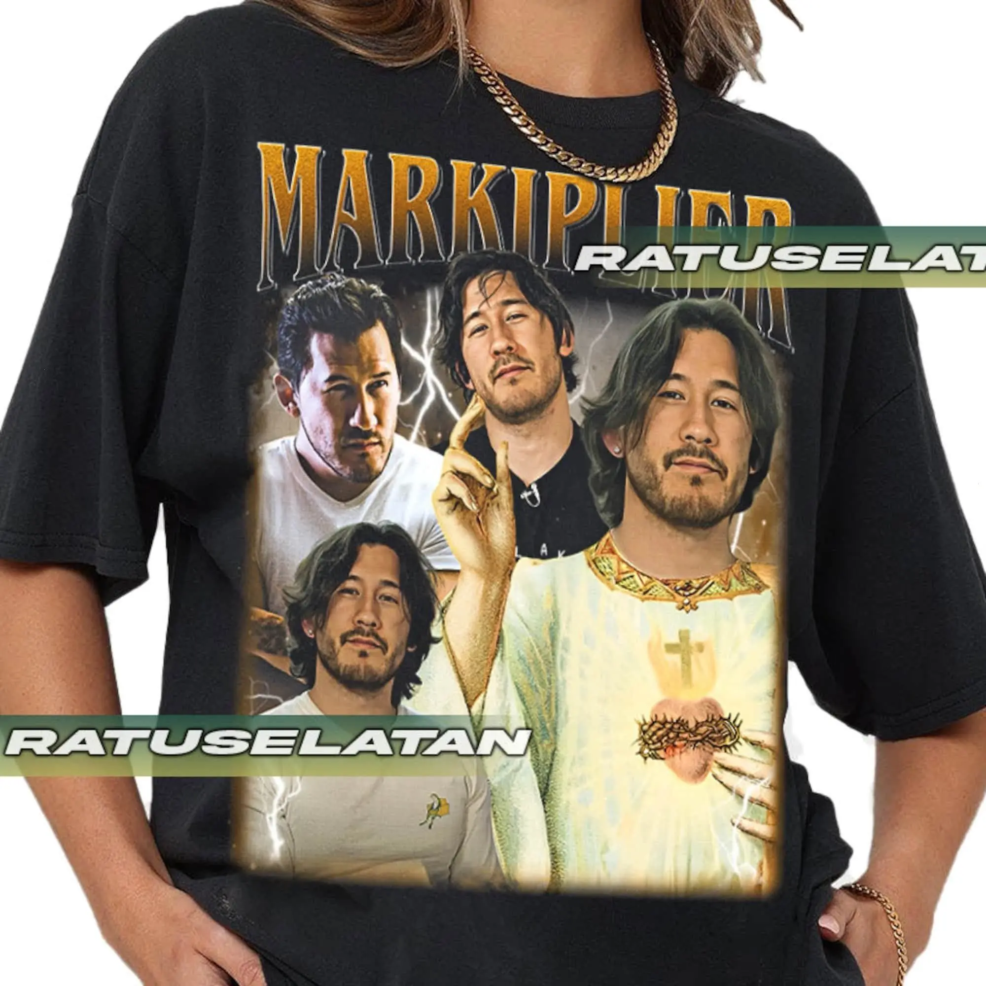 Markiplier YouTube Star Fan Art Tshirt  Gift For Fan