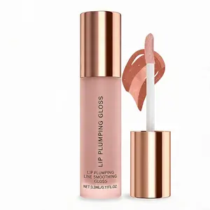 Lip Plumping Gloss, Instantly Fills Lip Lines & Locks Moisture, Mirror-Like Non-Sticky Shine, Volumizing Optical Effect for Fuller Pouty Lips, Deep Hydration & Repair, Daily Wear Glossy Lipgloss  Moisturizing  Hydrating Cosmetic lip tint set, Moisturizer,