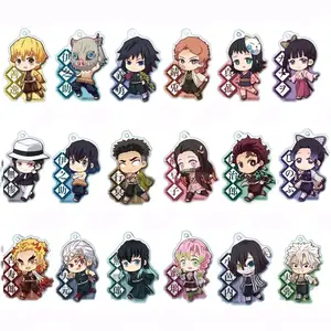 Demon Slayer Kimetsu no Yaiba Anime Collectible Key Chains - Nezuko Kamado, Tanjiro, Zenitsu, Inosuke, Tomioka Plastic