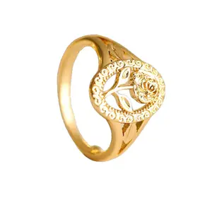 DB- Elegant Rose Copper Ring – Warm Luster with Unique Charm, Ideal for Daily Wear and Special Moments-DB