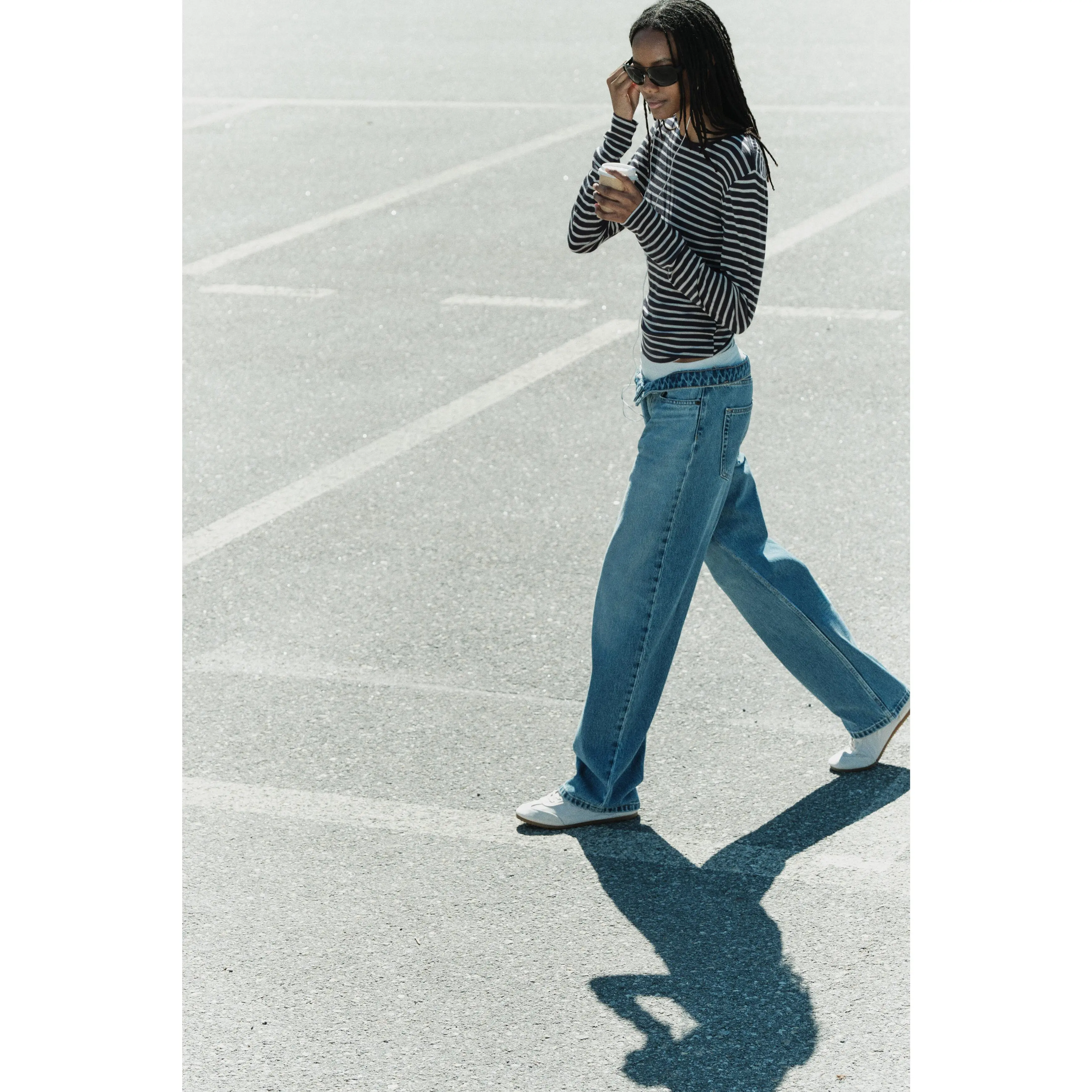 H&M Long-sleeved fine-knit top