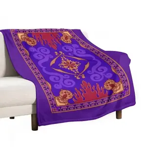 Aladdin 1992 Magic Carpet Throw Blanket Tourist Blanket Fashion Sofa Blankets blankets for beds blanket