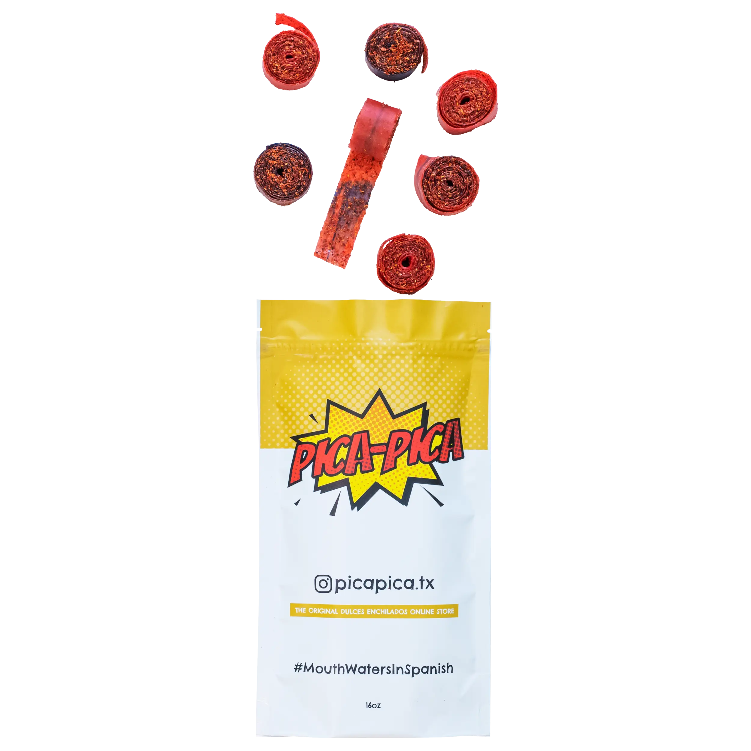 Fruit Roll Upz Candy Enchilados 16oz