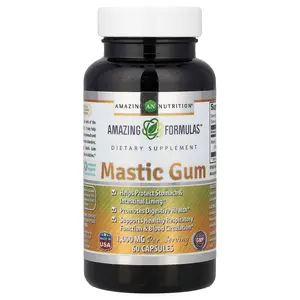 Amazing Nutrition Mastic Gum, 60 Capsules (500 mg per Capsule)