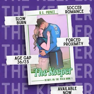 Signed Paperback Copy of The Keeper by RG Prince