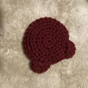 Adorably Cute Crocheted Teddy bear Coasters