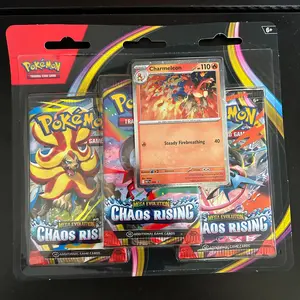 Pokemon: Chaos Rising 3 Pack Blister (ME04) - LIVE RIP