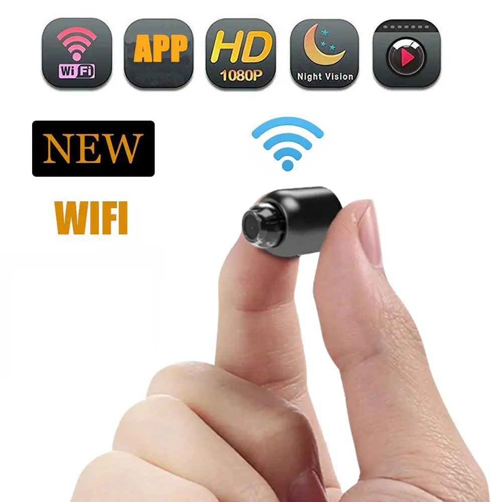 New X5 Mini Camera HD 1080P Intelligent Home Security IP WiFi Camera Monitor Mobile Remote Camera Mobile Remote Application