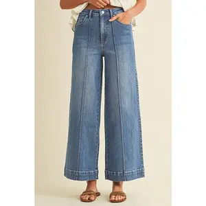 High Rise Wide Leg Jean