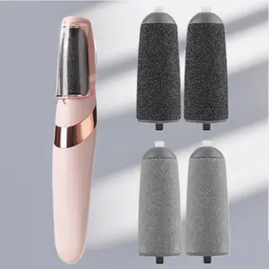 Foot File Kit with Two Replacement Heads, Electric Callus Remover for Heels, Toes, Edges, Full Foot Care, Home Use, Adult Foot Care Products, Callus Remover Feet, Pedicure Tools, Callus Remover Tool