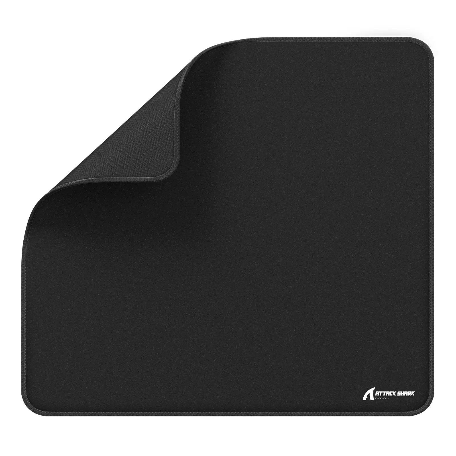 ATTACK SHARK CM02 Gaming Mousepad, Large 17.72"x15.75" Esports Speed Mat, Non-Slip Rubber Base, Waterproof Surface, Stitched Edges, Low-Friction High-Density Fiber, Grip-Enhancing Computer Accessory, Non Slip Mousepad