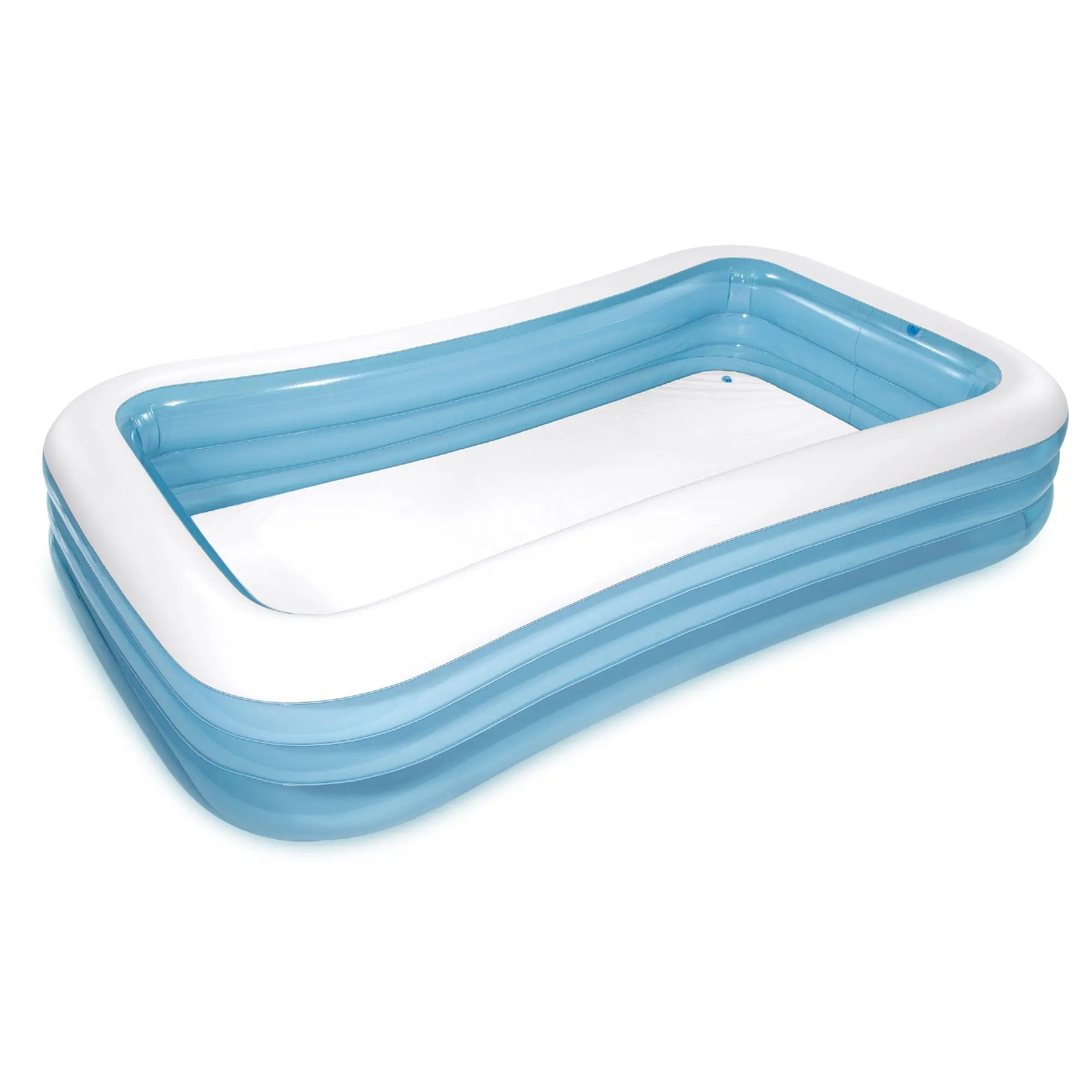 Intex Swim Center Family Backyard Inflatable Kiddie Swimming Pool, Color Varies