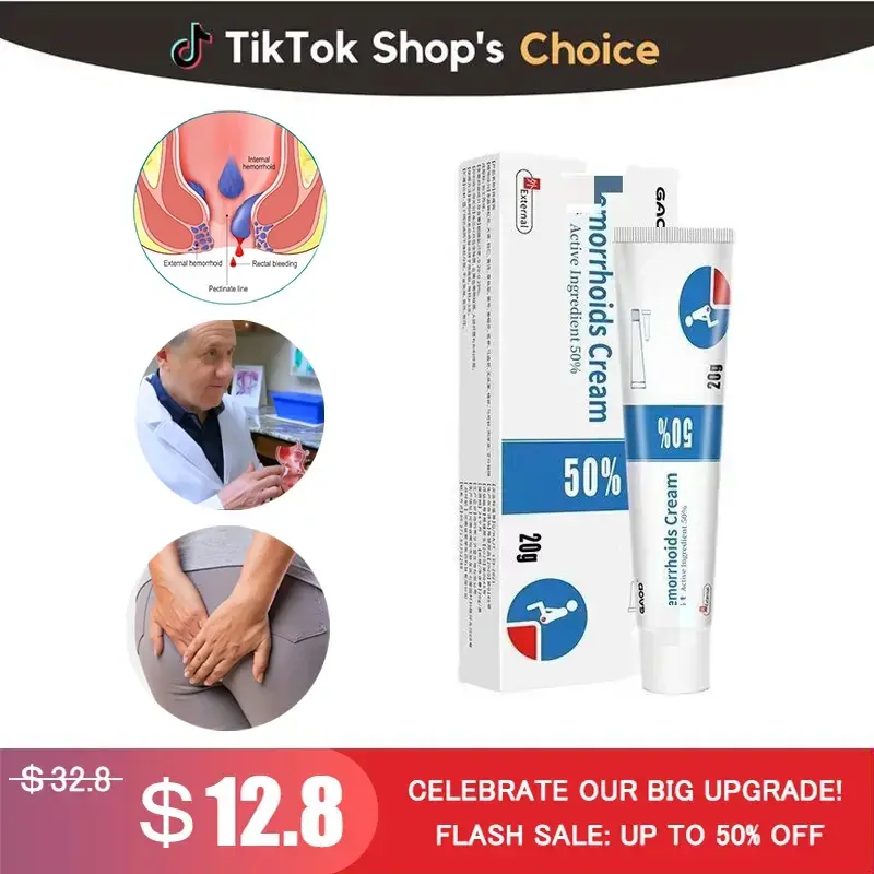 TikTok Shop's Choice Hemorrhoids Cream for Women & Men 20g Rapid Relief from Pain Burning Itching Discomfort Herbal Formula Comfortable Application - Fitness Solution Healthy Therapeutic Healing, Pain Relief Cream, Soothing & Relief Body Lotions & Creams