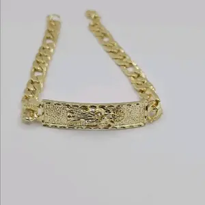 bracelet Gold-plated 8"inches the grim reaper bracelet plainGift