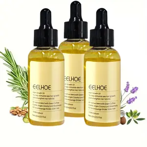 Rosemary Hair Oil, 3 Counts/set Hair Care Oil for Dry & Damaged Hair, Hair Strengthening Oil, Hair Growth Oils, Thicker Stronger Hair, Moisturizing Hair Oil for All Hair Types