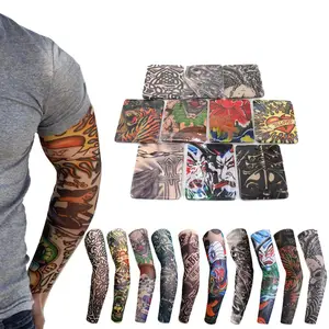 2/6/10Pcs Tattoo Cooling Arm Sleeves Cover Full arm body art Basketball Golf Ourdoor Sport Cycling Driving UV Sun Protection
