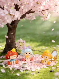 QIQI-Titi and Her Magic Wardrobe Plush Box Bunny Plush Dolls，Soft Furry Collectibles，Stuffed Animal