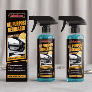 2-Pack Multi-Purpose Cleaning Spray (120ML*2, All Purpose Cleaner, Deep Cleans Stains & Grease, Ideal for Home And Car, Daily Home Clean-Up